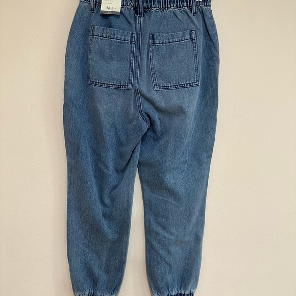 Women’s style&co. Petite. Denim jogger size PS. NWT. - Picture 5 of 11